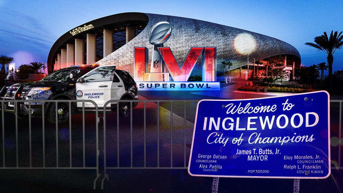 Super Bowl Security Inglewood