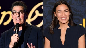 Adam Carolla, Alexandria Ocasio-Cortez (Getty Images)