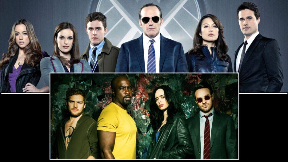 Defenders Agents of SHIELD