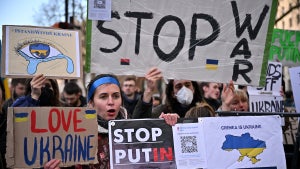 Ukraine Protesters London
