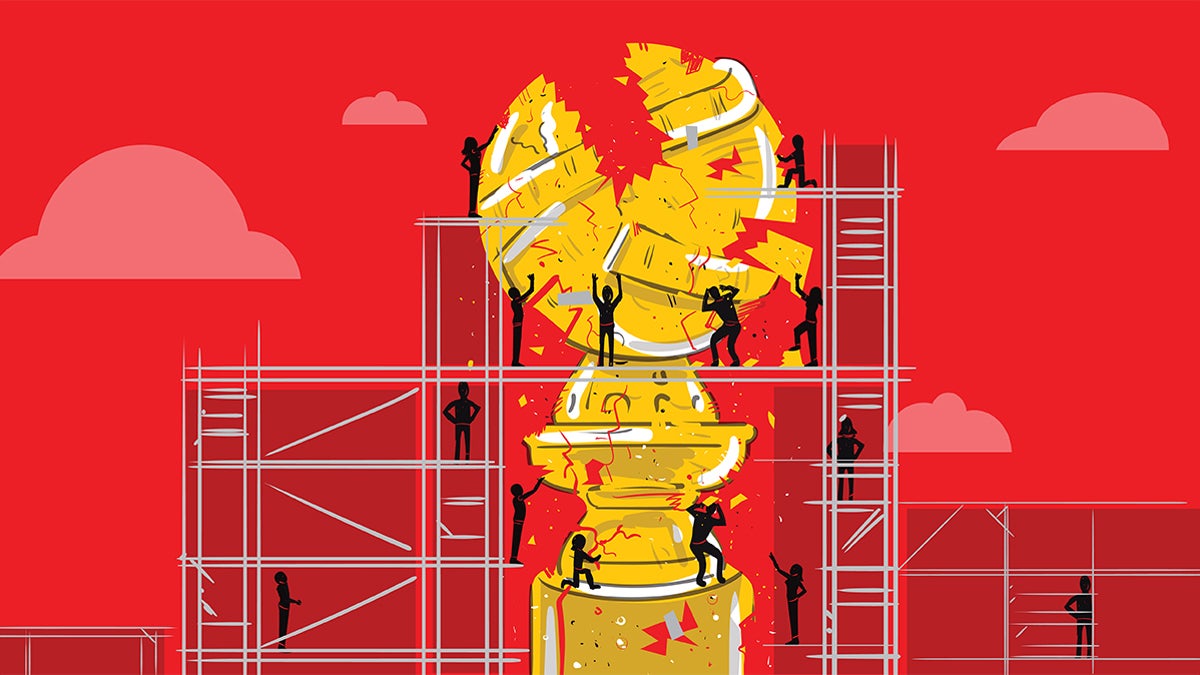 Globes Illustration by Brian Taylor