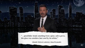 Jimmy Kimmel Skeptical About Russia Doping Scandal Excuse
