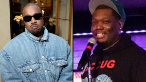 Kanye West, Michael Che (Getty Images)