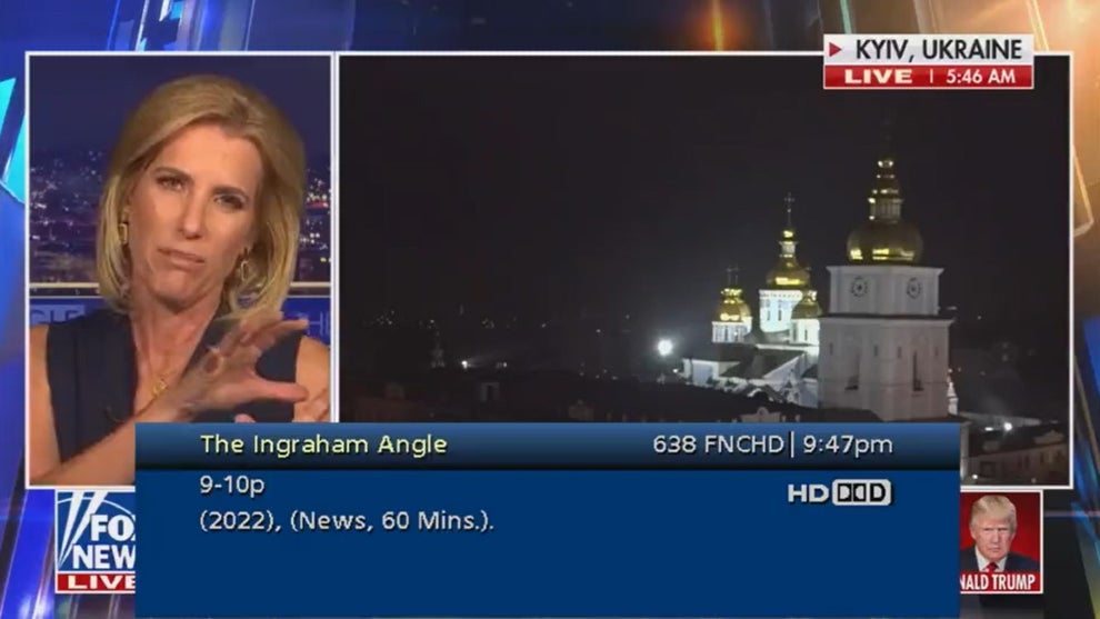 Laura Ingraham Donald Trump Putin Ukraine