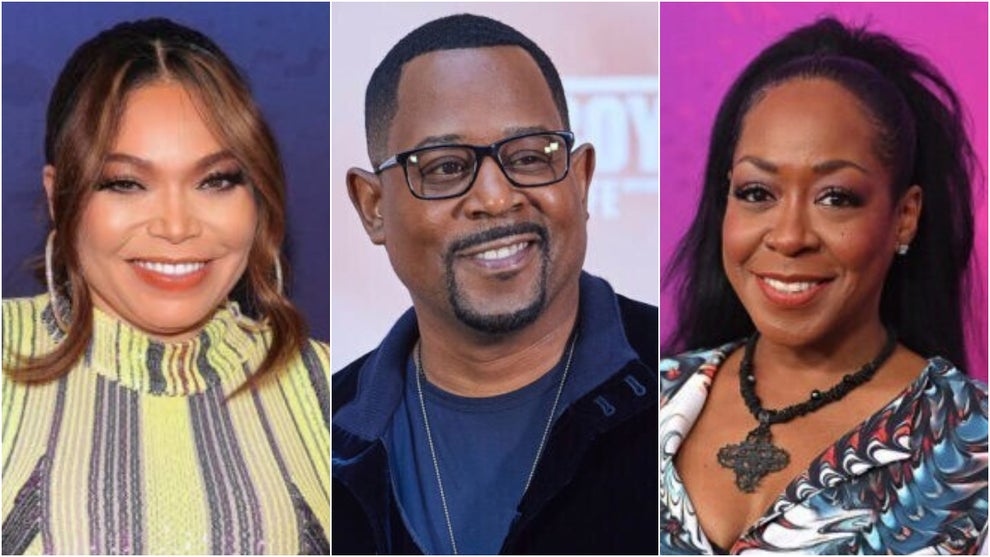 Tisha Campbell Martin Lawrence Tichina Arnold Martin reunion