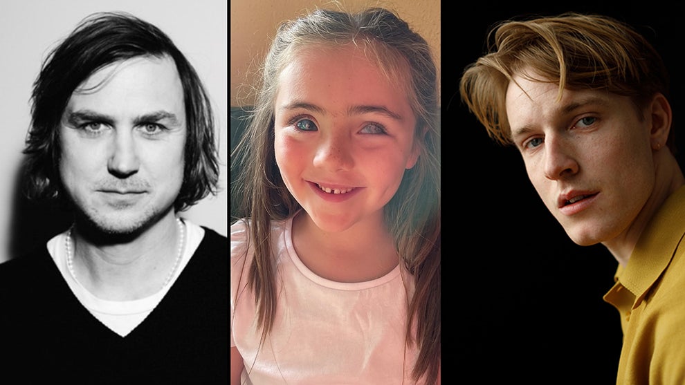 Lars Eidinger (photo by Ingo Pertramer); Nell Sutton (Courtesy of Netflix); Louis Hofmann (photo by Jakob Fliedner)