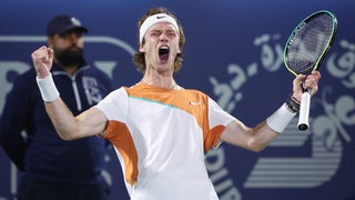 Russian Tennis Star Andrey Rublev Writes ‘No War Please’ on TV Camera After Win (Video)