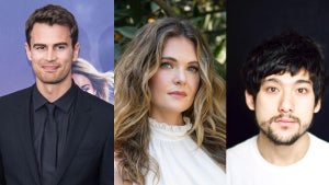 Theo James, Meghann Fahy, WIll Sharpe