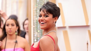 Ariana DeBose attends the 94th Annual Academy Awards at Hollywood and Highland on March 27, 2022 (Getty Images)
