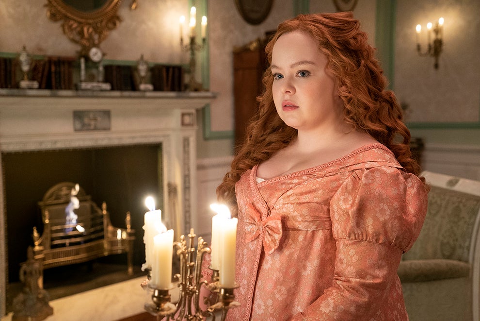 Nicola Coughlan as Penelope Featherington in "Bridgerton" Season 2 (Liam Daniel/Netflix)