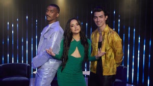 Sean Bankhead, Becky G and Joe Jonas of MTV's "Becoming a Popstar" (MTV)