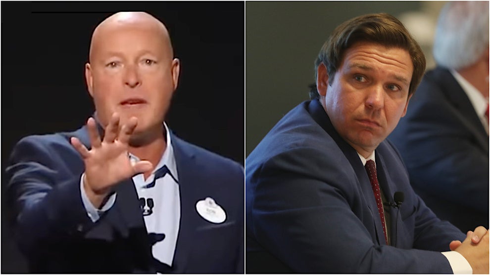 Bob Chapek Ron DeSantis Florida's Don't Say Gay