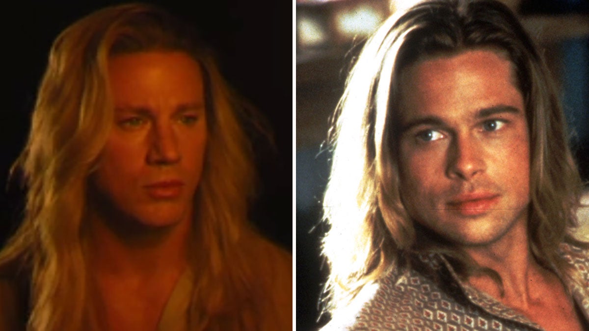 Yes, Channing Tatum Modeled His 'The Lost City' Look on Brad Pitt Circa