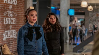 ‘Charmed’: Sarah Jeffery and Melonie Diaz Say Kaela’s Powers Will Be ‘Super Helpful’ in Handling New ‘Trickster’ Villain