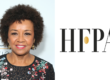 Cheryl Boone Isaacs and HFPA Logo (Getty Images/HFPA)