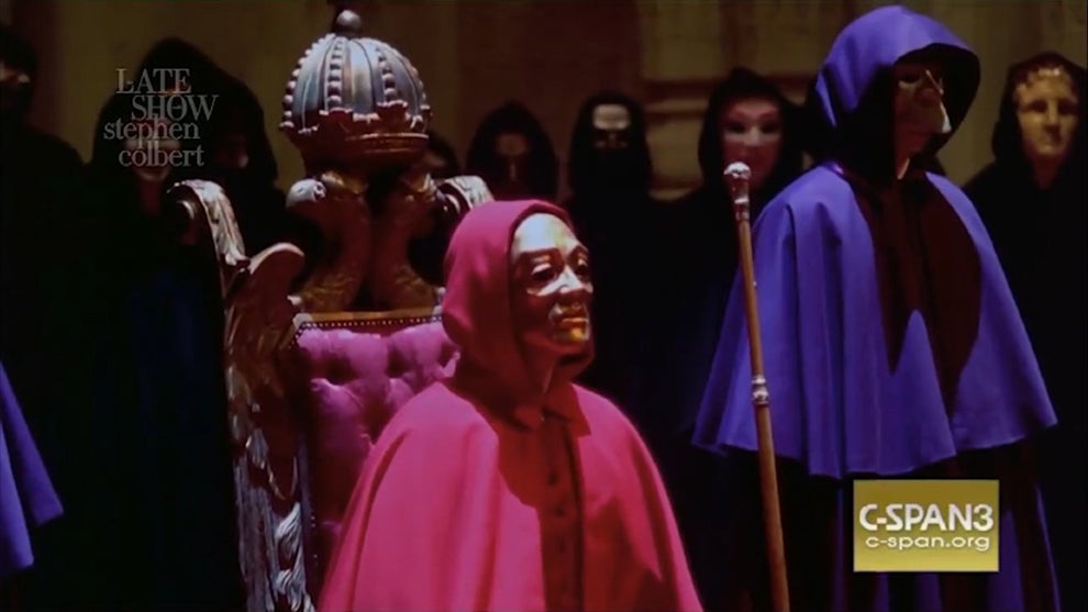 Colbert GOP Madison Cawthorn Eyes Wide Shut Orgy