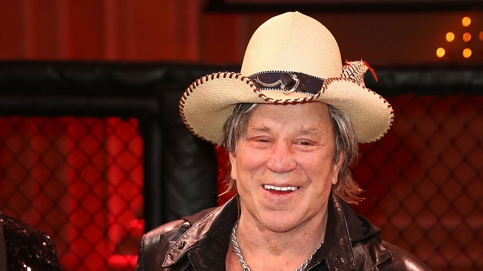Mickey Rourke Ukraine Putin Newsmax