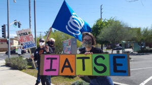 IATSE animation guild rally