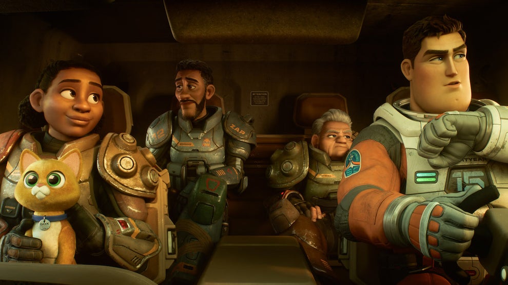 LIGHTYEAR Same-Sex Kiss Pixar Disney