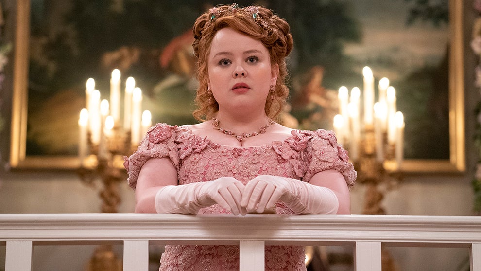 Nicola Coughlan as Penelope Featherington in "Bridgerton" Season 2 (Liam Daniel/Netflix)