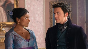 Simone Ashley as Kate and Jonathan Bailey as Anthony in "Bridgerton" Season 2 (Netflix)
