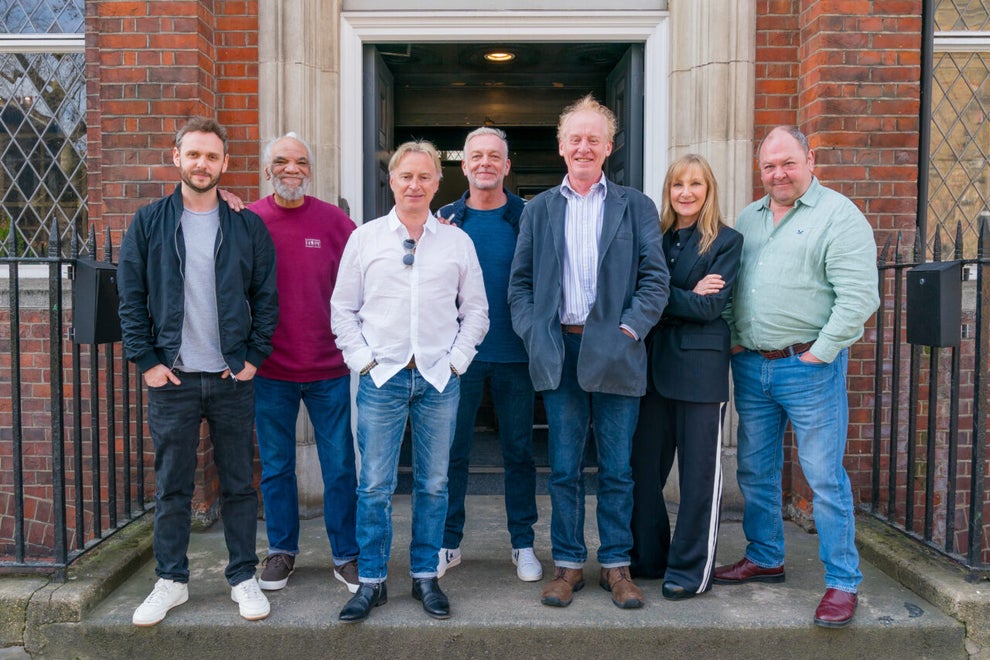 The cast of 'The Full Monty' (Disney+, EMEA)