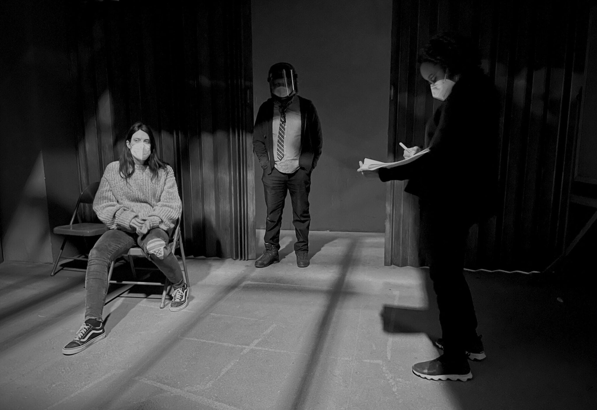 Archive 81 Kaleego Revealed In Behind the Scenes Images archive-81-kaleego-revealed-in-behind-the-scenes-images