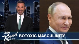 Jimmy Kimmel Mocks Putin’s Botox Shortage: ‘Assets Are Frozen … Foreheads Are Not’