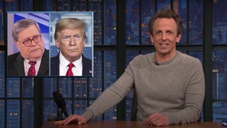 Seth Meyers Blasts Bill Barr’s Media Tour: ‘Interviewing This Charlatan Is Such a Waste of Time’ (Video)