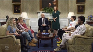 ‘SNL’: Biden Seeks Advice on Russia-Ukraine War From TikTok Creators in Cold Open (Video)