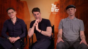 Burn Gorman, Matthew Goode & Colin Hanks Talk Research for 'The Offer'