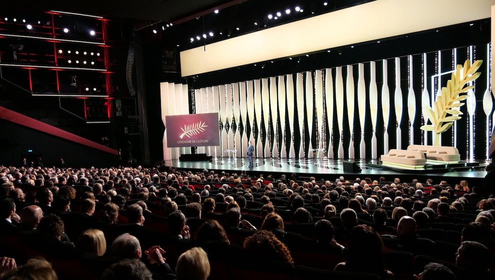 Cannes awards ceremony