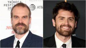 David Harbour Cooper Raiff The Trashers