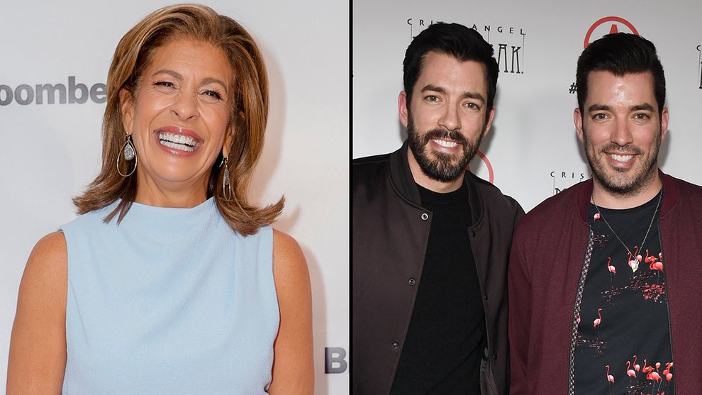 Hoda Kotb, "Property Brothers" Drew and Jonathan Scott (Getty Images)