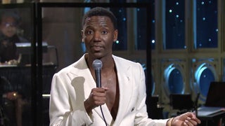 ‘SNL’ Host Jerrod Carmichael Asks Obama to Address Will Smith Oscar Slap so He Doesn’t Have to (Video)