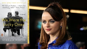 "We Were the Lucky Ones" (Penguin Books); Joey King (Getty Images)
