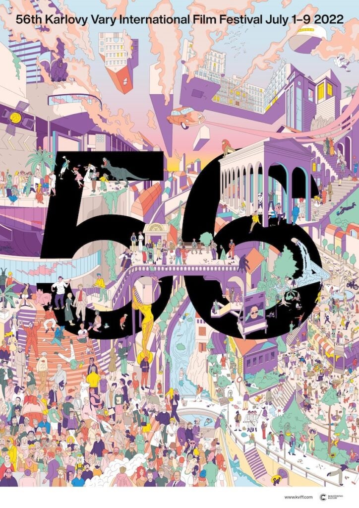 Karlovy Vary Film Festival poster 2022