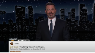 Kimmel Rings in Good Friday by Reading Real 1-Star Reviews of the Bible (Video)