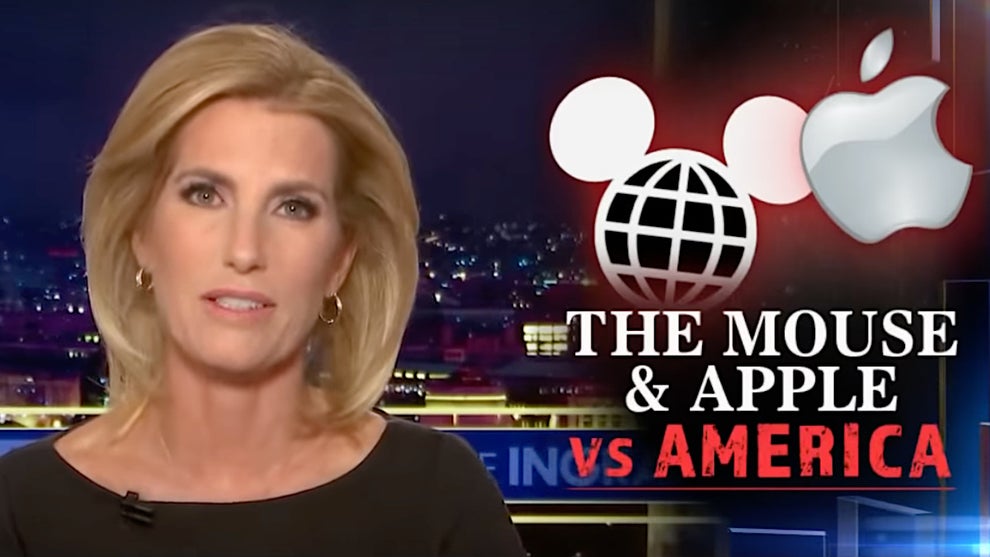 Laura Ingraham Disney Apple
