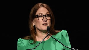 Megan Colligan Imax CinemaCon