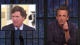 Seth Meyers Ribs Tucker Carlson For Promoting Testicle Tanning: ‘Nothing Is Crazier Than a Conservative’s Second Idea’ (Video)