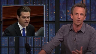 Seth Meyers Questions GOP ‘Fever Swamp Brains’ After Matt Gaetz Hearing Meltdown (Video)