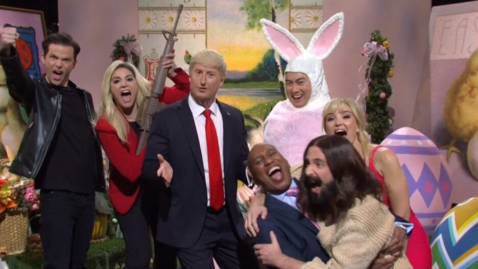 'SNL' Bowen Yang's Easter Bunny and Famous People Parodies Do Current