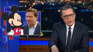 Colbert Mocks Florida for Retaliating Against Disney’s Condemnation of ‘Don’t Say Gay’ Law