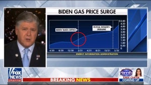 Sean Hannity Biden Gas Prices