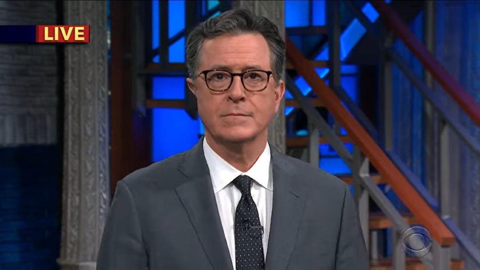 Stephen Colbert Eric Adams NYPD Brooklyn Shooting
