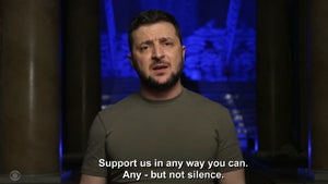 Zelenskyy at the Grammys