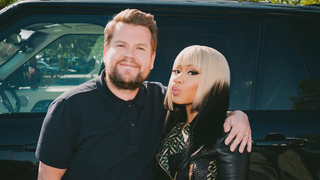 James Corden ‘Blown Away’ Working With Nicki Minaj on First ‘Carpool Karaoke’ Segment Since Pandemic