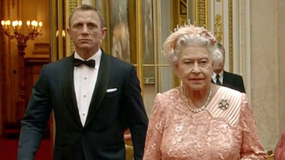 Daniel Craig and Queen Elizabeth II appeared in a James Bond-inspired sketch for the 2012 Olympics.