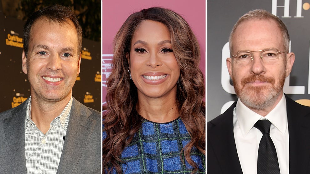 Warner Bros. Discovery Casey Bloys, Channing Dungey and Toby Emmerich (Getty Images)